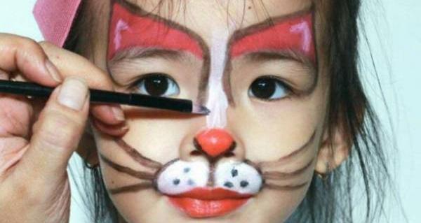 عکس نقاشی صورت پروانه