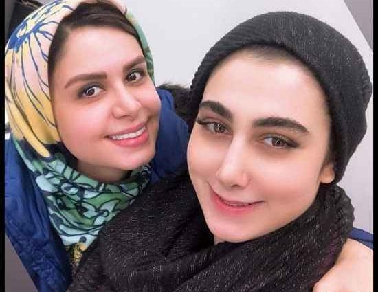 عکس مجری در انتهای الوند