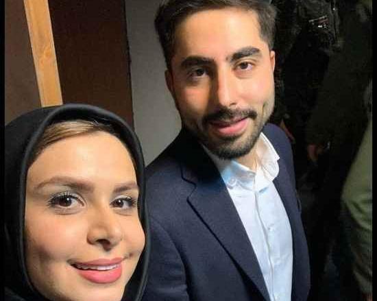 عکس مجری در انتهای الوند