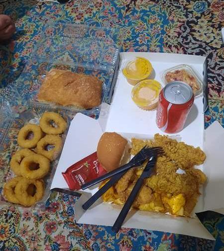 عکس چالش غذا