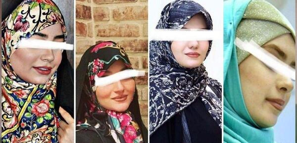 گذاشتن عکس با حجاب در فضای مجازی