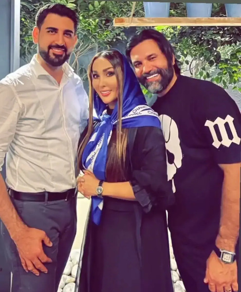 عکس همسر جدید نیکبخت واحدی