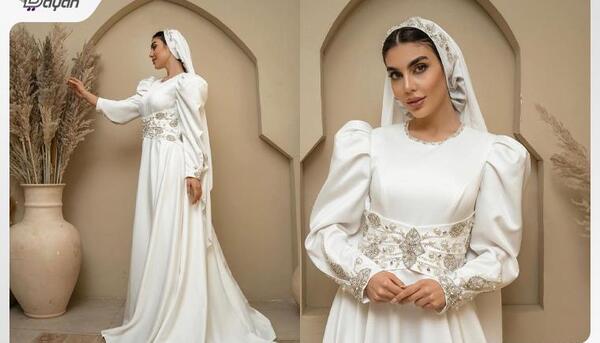 عکس لباس عروس برای عقد