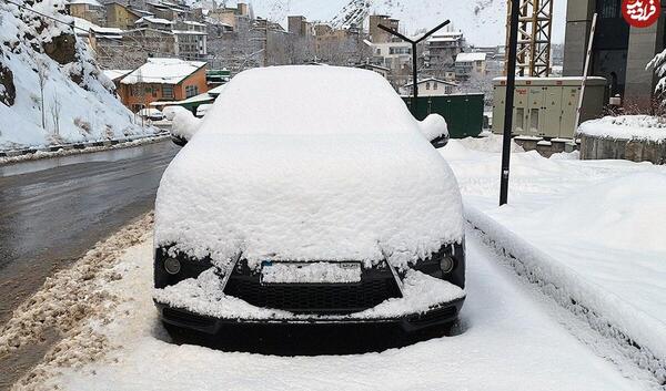عکس برف ایران