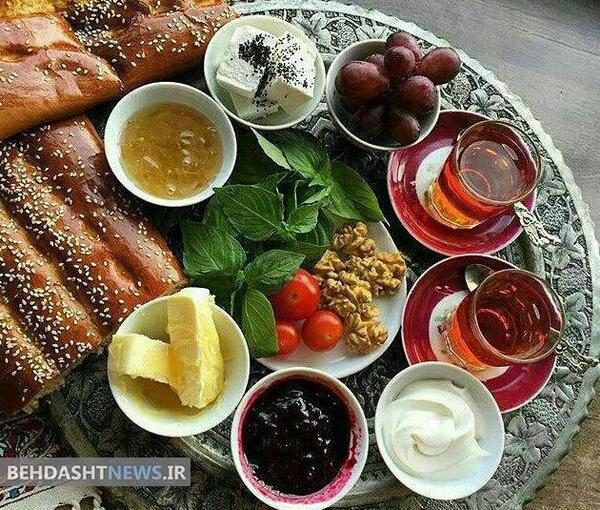 عکس سفره ماه رمضان افطاری