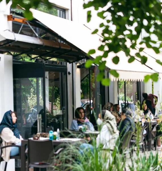 عکس کافه لورگ کاشان