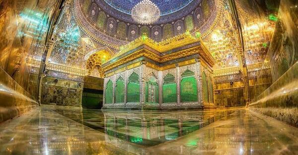 عکس حرم ضریح
