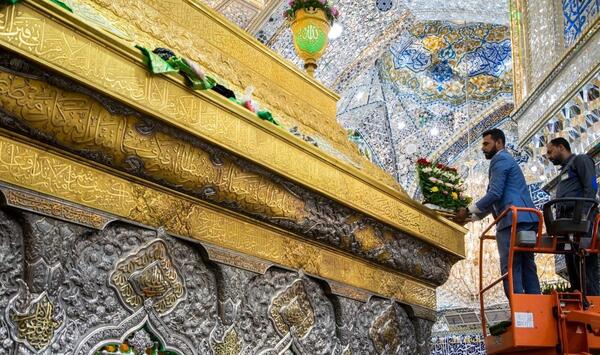 عکس حرم ضریح