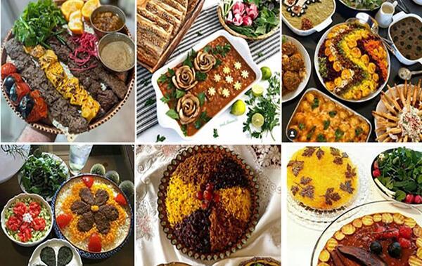 عکس گروه غذاهای خوشمزه