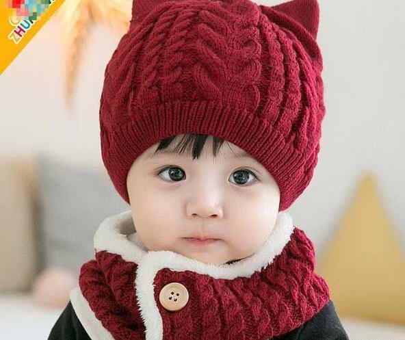 عکس شال گردن پسر بچه