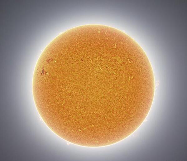 عکسی از طلوع خورشید