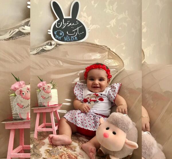 عکس نوزاد عید قربان