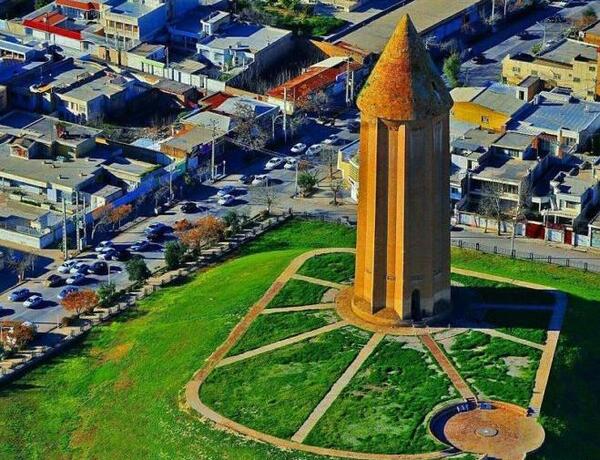 عکس برج گنبد کاووس