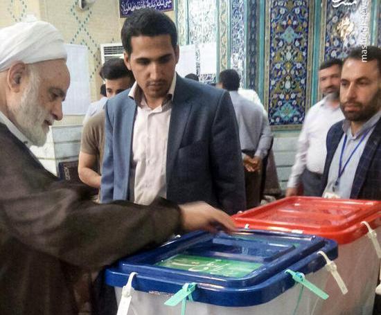 عکس حجت الاسلام قرائتی
