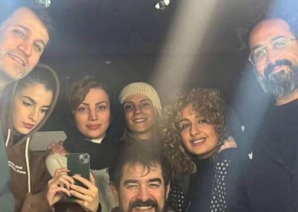 عکس شهاب حسینی سر امتحان