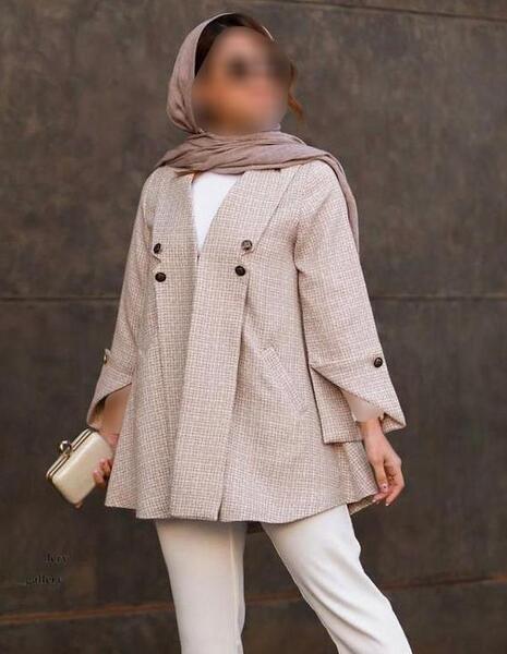 عکس مدل مانتو جدید یقه