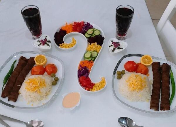 عکس چلو کباب خانگی
