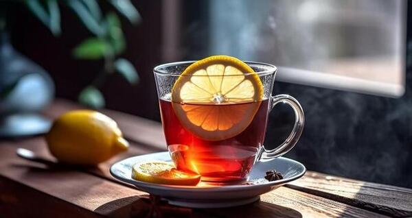 عکس چای لیمو