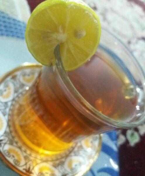 عکس چای لیمو