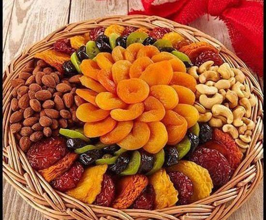 عکس ایده برای تزیین آجیل شب یلدا