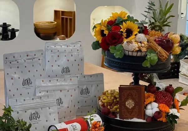 عکس ایده برای تزیین آجیل شب یلدا