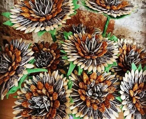 عکس ایده برای تزیین آجیل شب یلدا