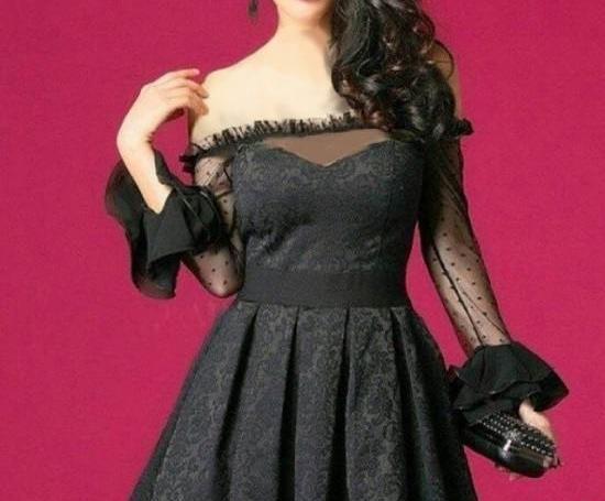 عکس لباس دخترانه چین دار