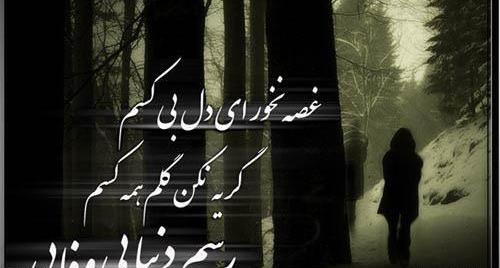 عکس نوشته راجب شکست عشقی