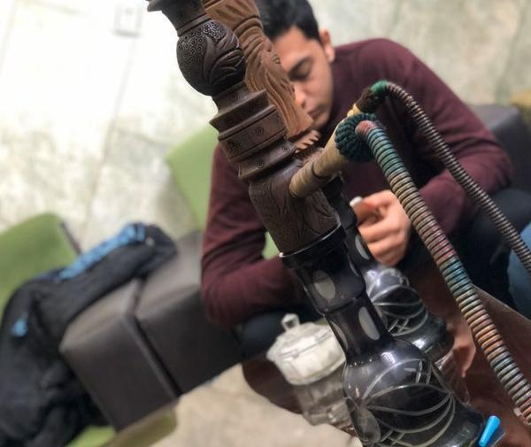 عکس کافه با قلیون