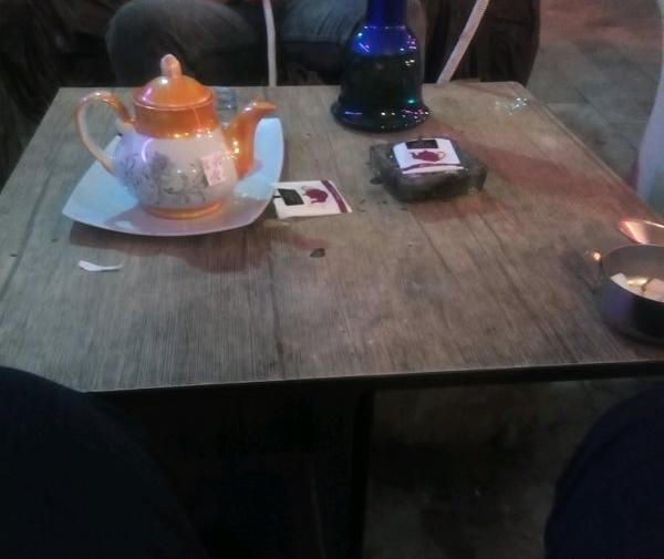 عکس کافه با قلیون