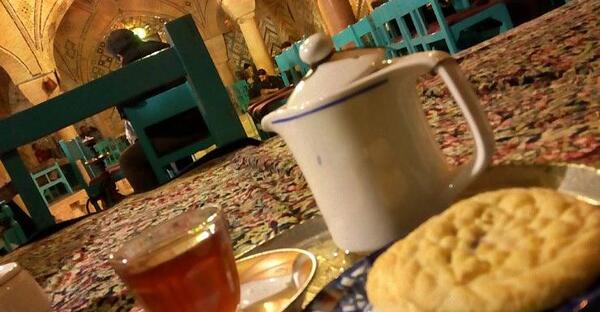 عکس کافه با قلیون