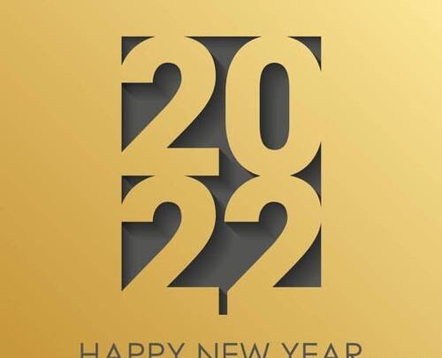 عکس نوشته تبریک سال نو میلادی 2022