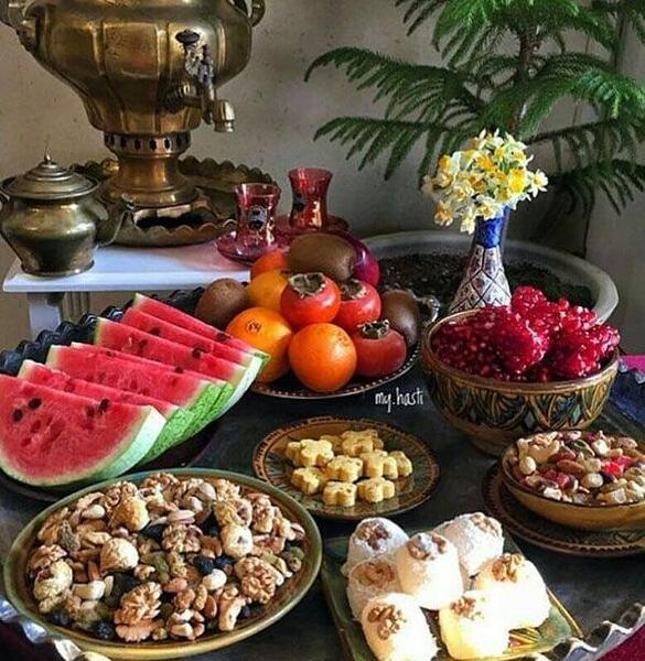 عکس ایده عکس شب یلدا نوزاد