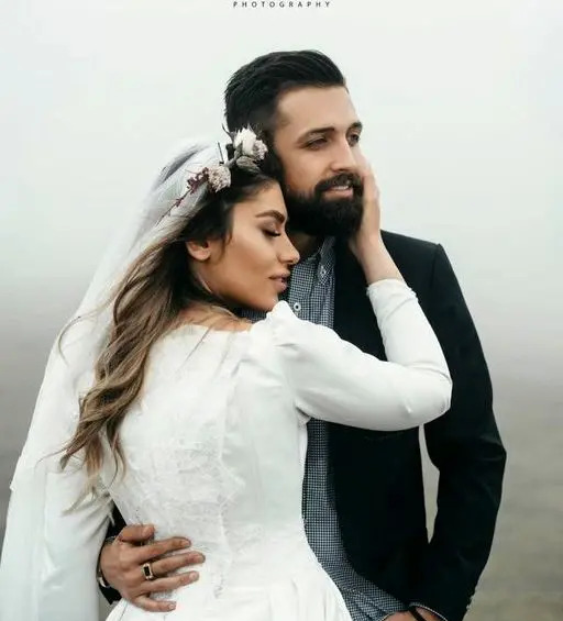 عکس محسن افشانی وهمسرش