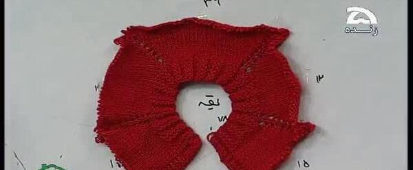 عکس آموزش پلیور دخترانه با میل