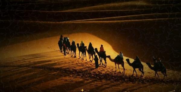 عکس نوشته ارباب صدای قدمت می آید