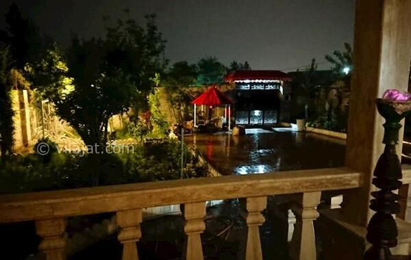 عکس ویلا شمال در شب