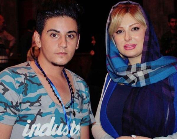 نيوشا ضيغمي عکس حسین صفامنش وهمسرش