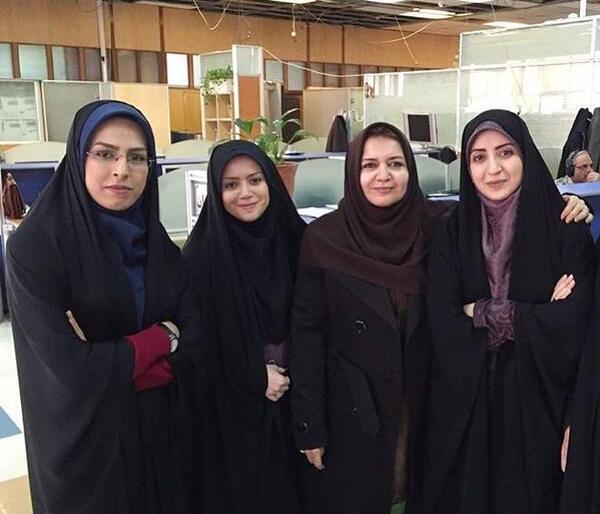 عکس مجری زن گوینده خبر