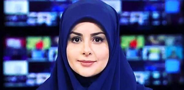 عکس مجری زن گوینده خبر