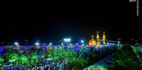 عکس تصاویر نیمه شعبان در کربلا