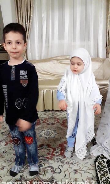 عکس پسر بچه و دختر بچه عاشقانه