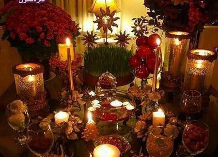 عکس سفره هفت سین خانوادگی