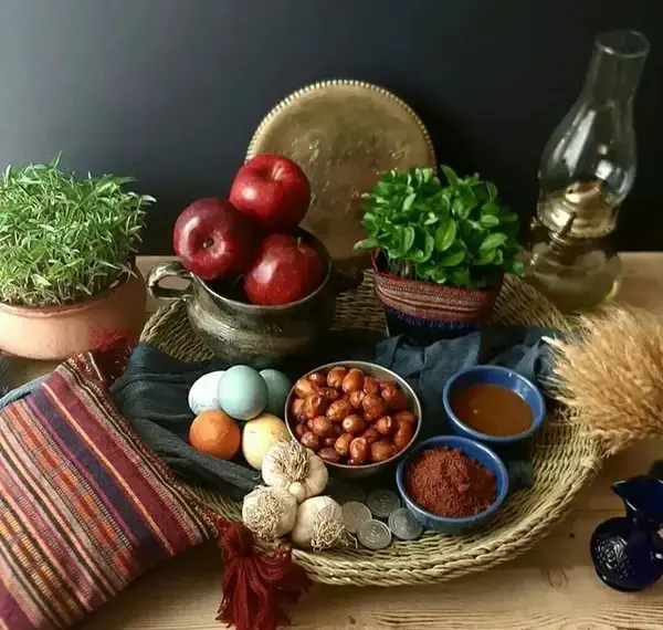 عکس سفره هفت سین خانوادگی