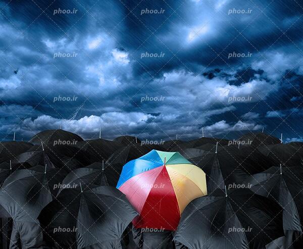 عکس چتر تنهایی