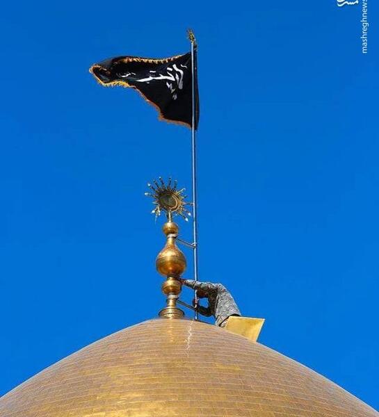 عکس پرچم حضرت زینب