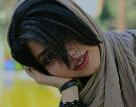 عکس دختر برای پروفایل طبیعی نیم رخ