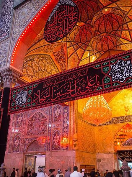 عکس حرم و ضریح امام حسین