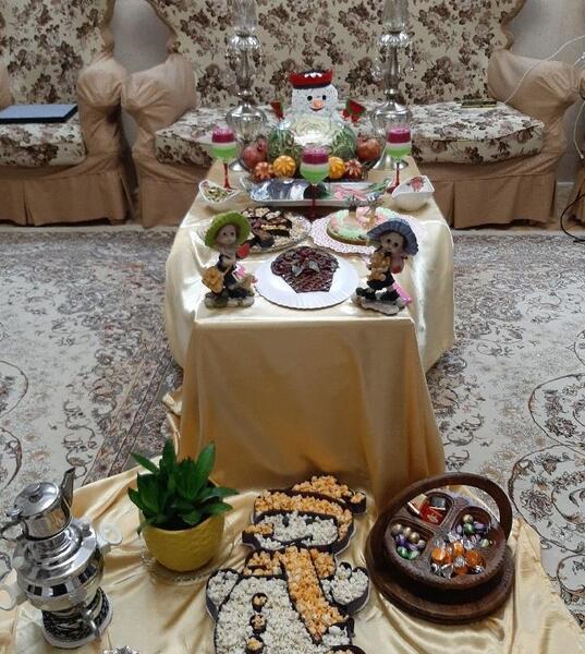عکس آدم برفی پفیلایی