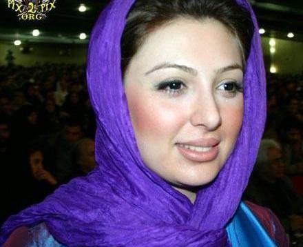 عکس نیوشا ضیغمی قبل از عمل دماغ
